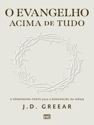 cover image of O evangelho acima de tudo